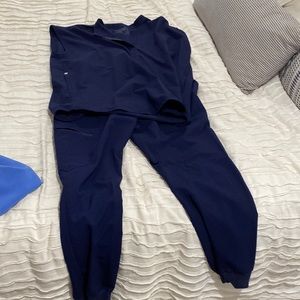 Maternity fig set navy.